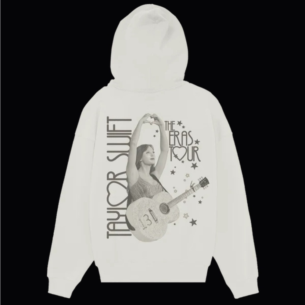 Taylor Swift Eras Tour Hoodie - Heart - Picture 2 of 3